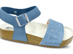 Cheap Gelattto WOODSTOCK SANDAL JEANS NAVY(JEANS)