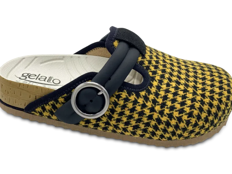Clearance Gelattto WOODSTOCK SOFT 2.0 PIED DE POULE GIANERO GIALLO/NERO